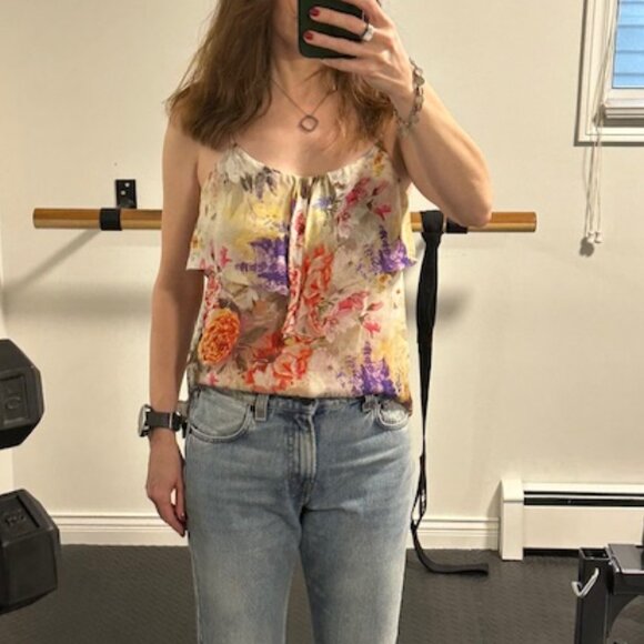 Haute Hippie Silk Tank, size XS - Picture 3 of 10